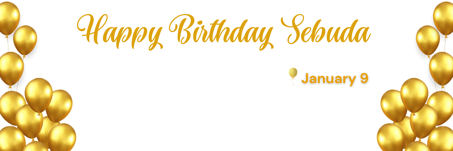 Happy Birthday Sebuda