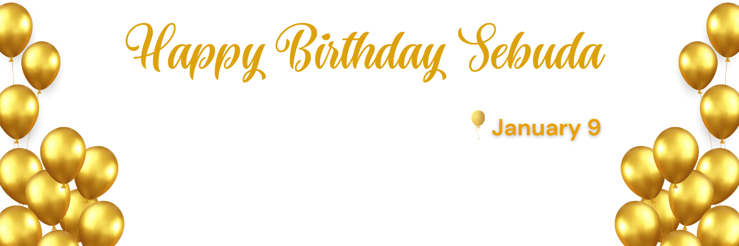 Happy Birthday Sebuda